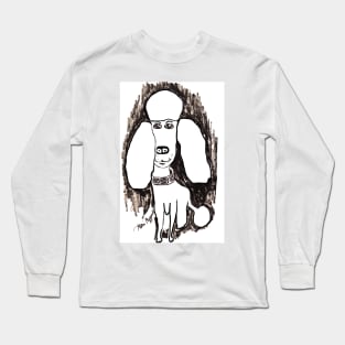 Poodle Show Dog Long Sleeve T-Shirt